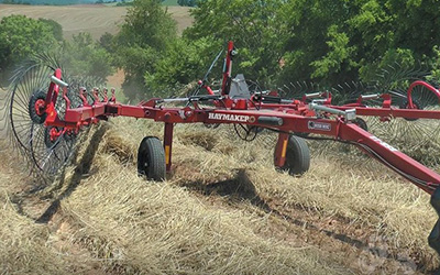 Bush Hog Rake Attachment